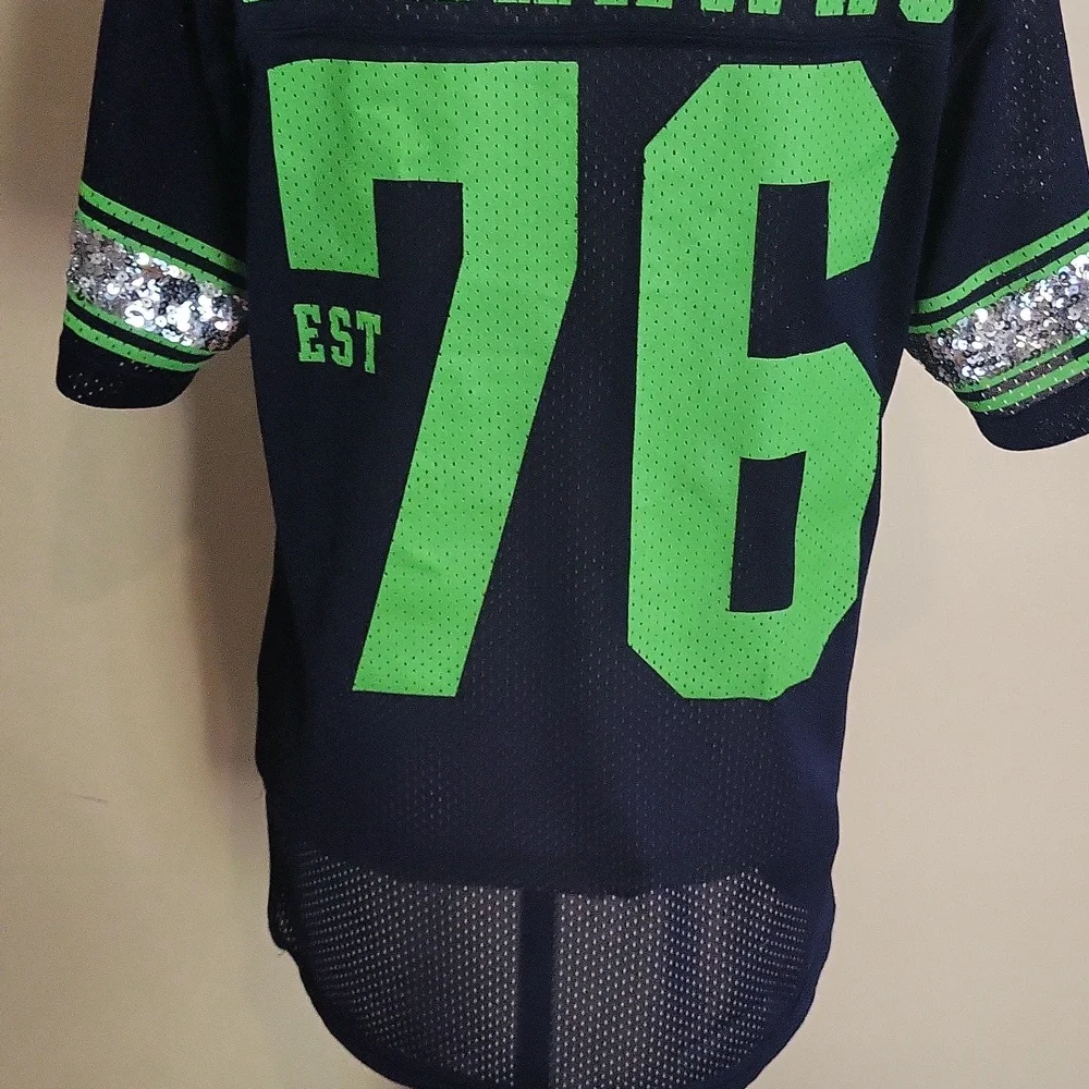 PINK Victoria's Secret Seattle Seahawks Jersey - Picture 11 of 15